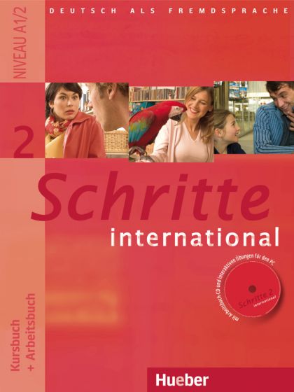 Schritte international 2 Kursbuch + Arbeitsbuch mit Audio-CD