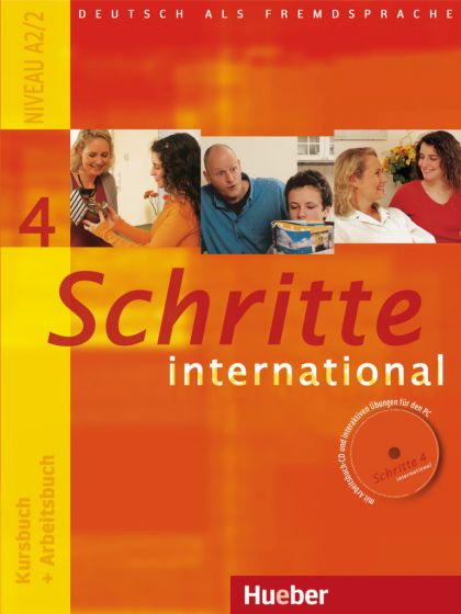 Schritte international 4 Kursbuch + Arbeitsbuch mit Audio-CD