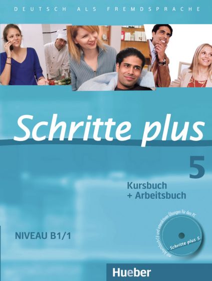 Schritte plus 5 Kursbuch + Arbeitsbuch mit Audio-CD