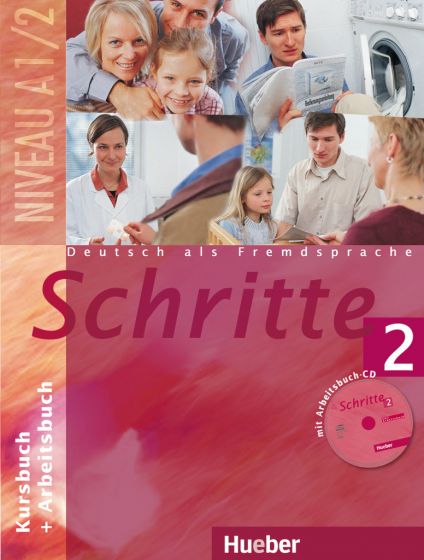 Schritte 2 Kursbuch + Arbeitsbuch mit Audio-CD zum Arbeitsbuch