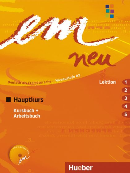 em neu 2008 Hauptkurs Kursbuch + Arbeitsbuch, Lektion 1–5 mit Arbeitsbuch-Audio-CD