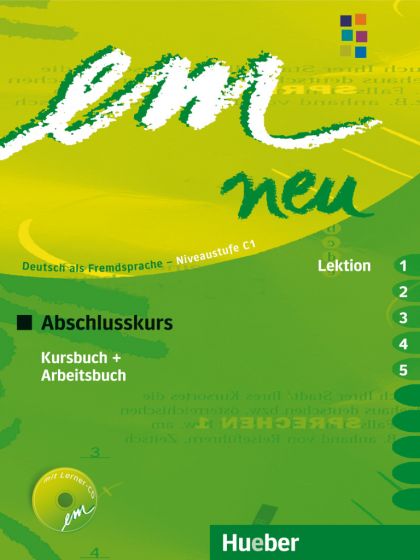 em neu 2008 Abschlusskurs Kursbuch + Arbeitsbuch, Lektion 1–5 mit Arbeitsbuch-Audio-CD