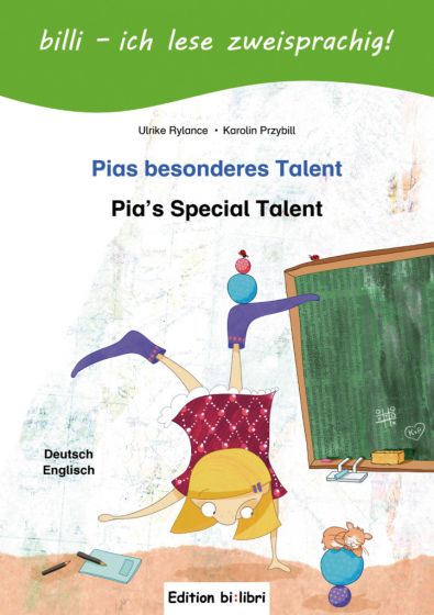 Pias besonderes Talent Kinderbuch Deutsch-Englisch mit Leserätsel