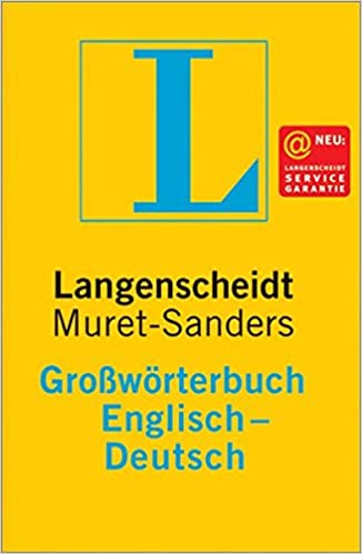 Langenscheidt Bilingual Dictionaries: Langenscheidts Grossworterbuch Englisch-Deutsch - Muret-Sanders