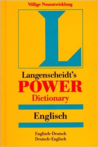 Langenscheidt's Power Dictionary, Englisch-Deutsch, Deutsch-Englisch