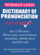 Dictionary of Pronunciation