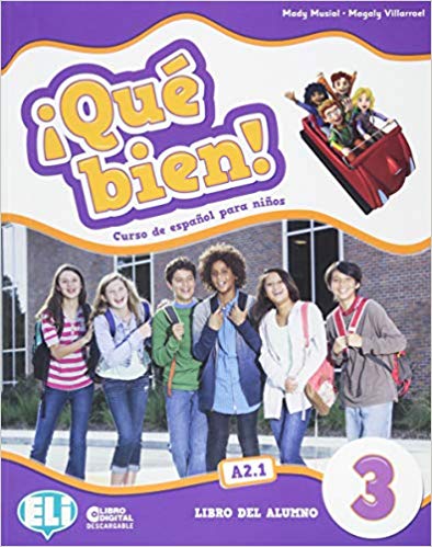 ¡Qué bien! 3 - libro del alumno + libro digital - książka ucznia + wersja interaktywna