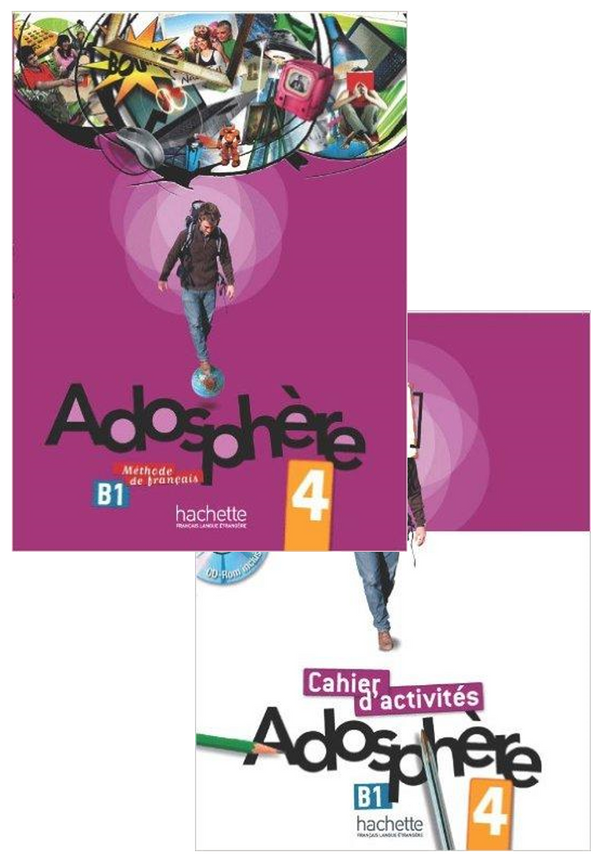Adosphère – 4 Livre De L’Élève+Cahier D’Activités+Cd Audio