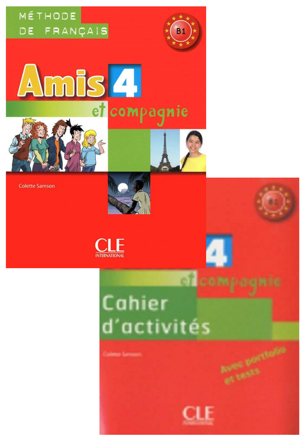 Amis Et Compagnie Niveau – 4 Livre De L'Élève+Cahier D'Activités