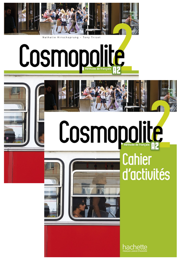 Cosmopolite 2-A2 Textbook with DVD +Workbook (2 books set)