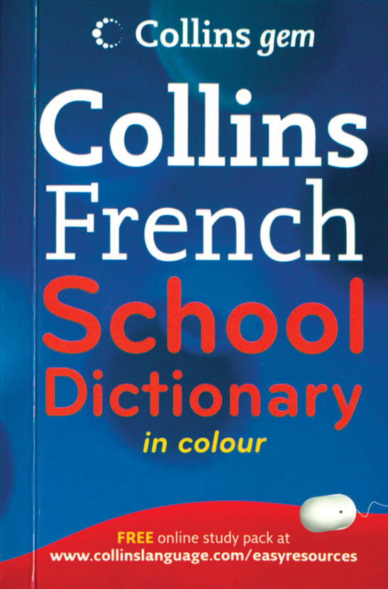 Collins French School Dictionary in Colour