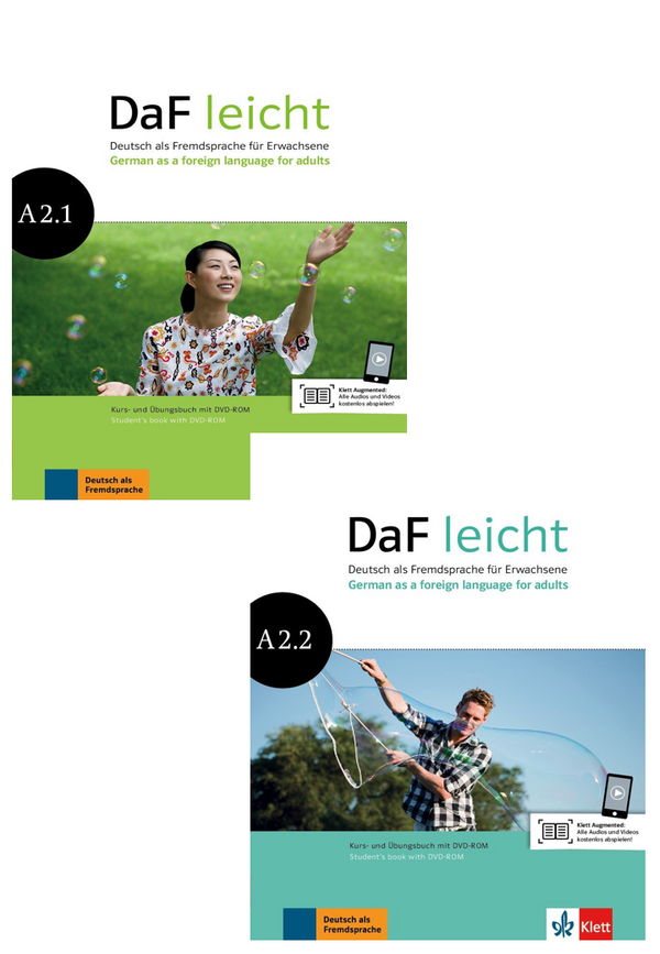 Daf Leicht A2.1+A2.2 Kurs Und Ubungsbuch Mit DVD-ROM