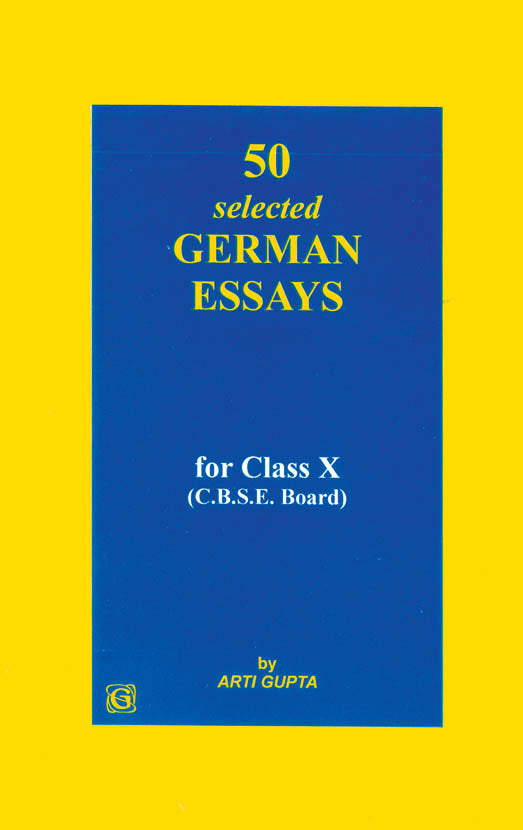 German Essays for Class X CBSE Board