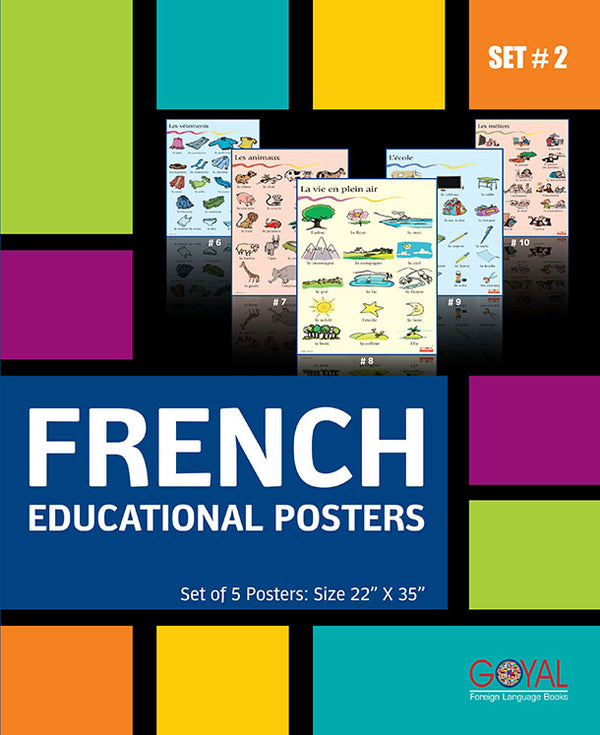 French Educational Posters (Set # 2)