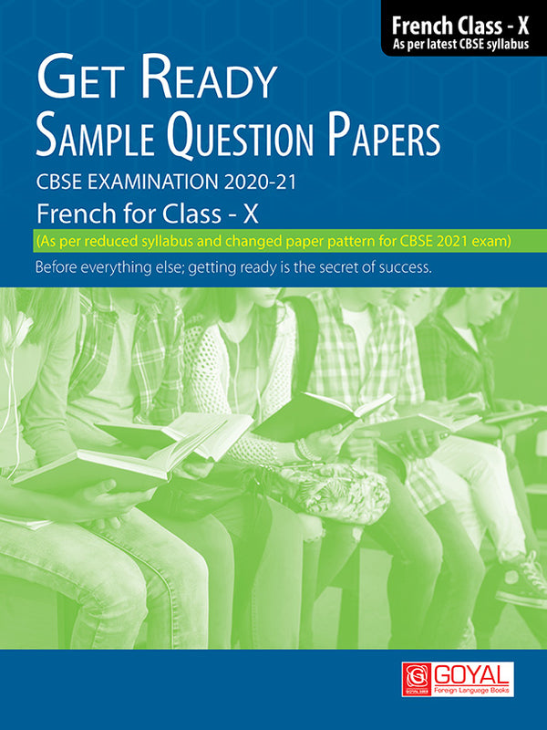 Get Ready French Sample Question Papers For Class-X