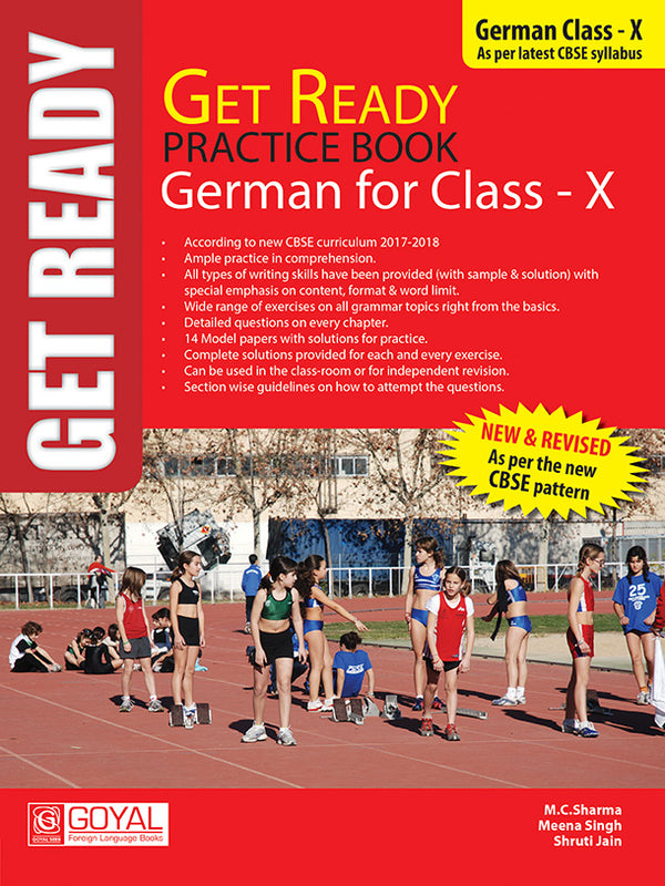 Get Ready Practice Book German For Class-X