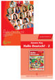 Hallo Deutsch 2 Textbook + Workbook (Audios Downloadable)+Answer Key