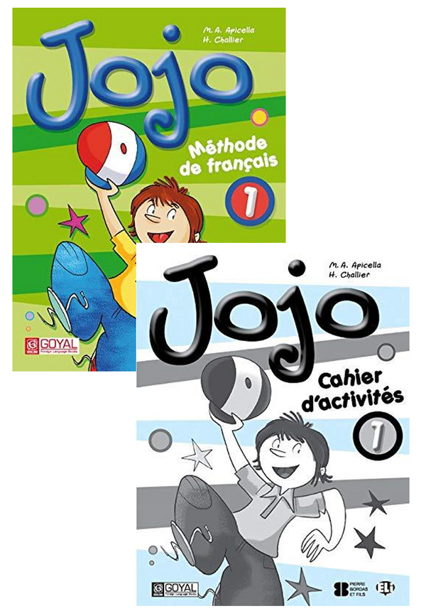 Jojo 1  Methode De Francais +Cahier D'Activites+Cd Audio