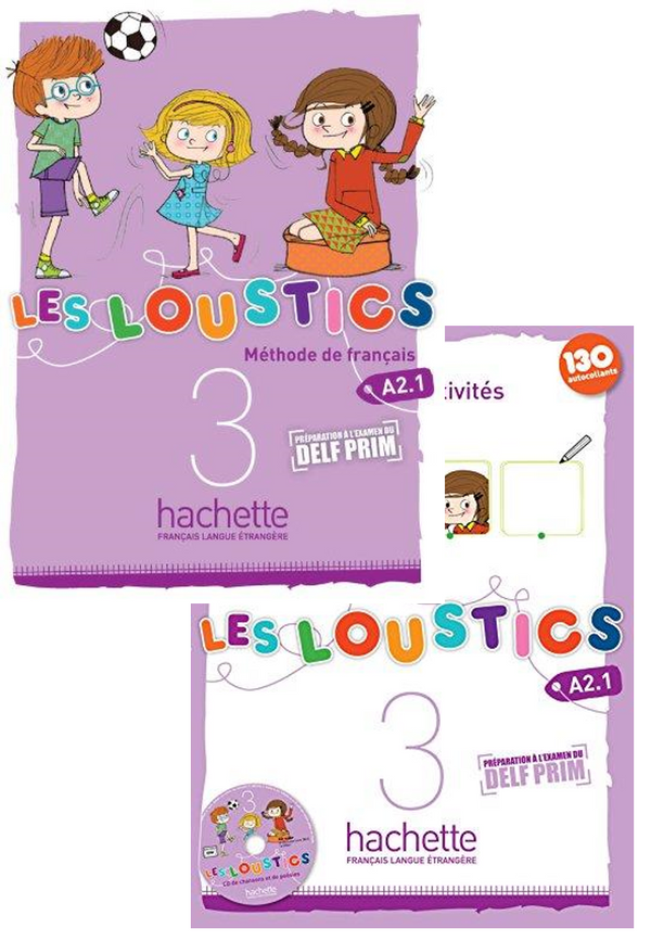 Les Loustics 3-A2.1 Livre De L'Élève+Cahier D'Activités+Cd Audio