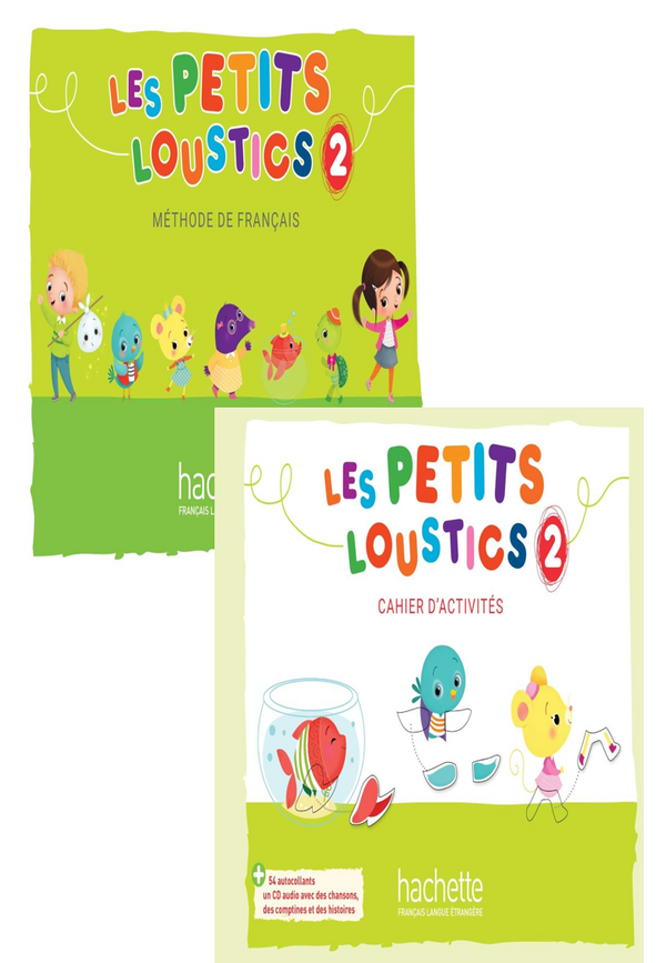 Les Petits Loustics - 2 Livre De L'Élève+Cahier D'Activités + Cd Audio