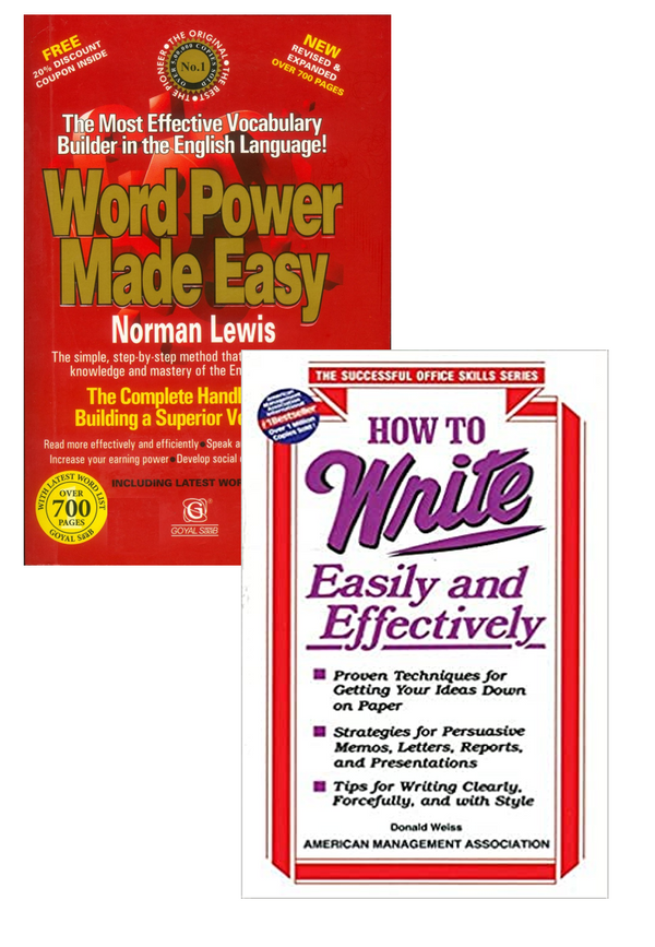 Word Power Made Easy + How to Write Easily and Effectively