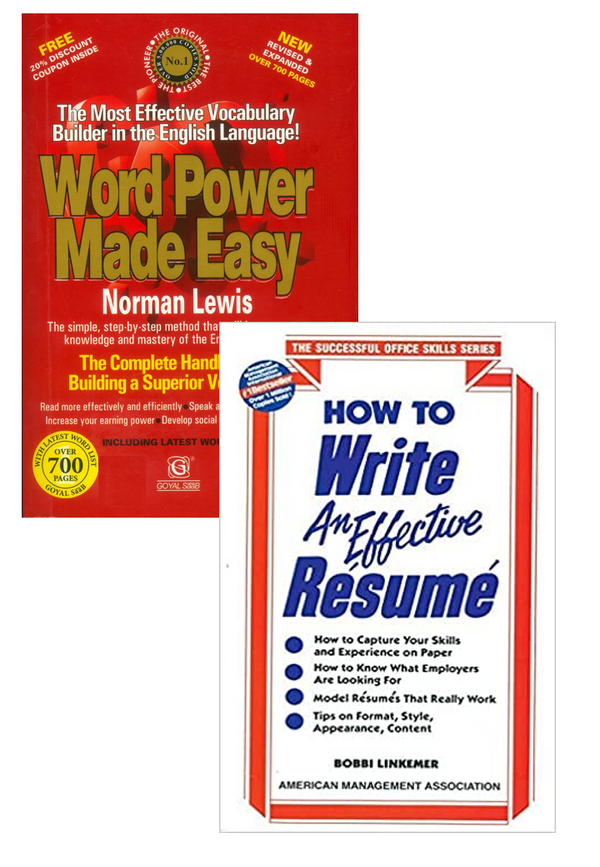 Word Power Made Easy + How to Write an Effective Resume