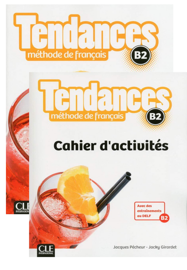 Tendances 4-B2 Textbook+Workbook+DVD (2 Book Set)