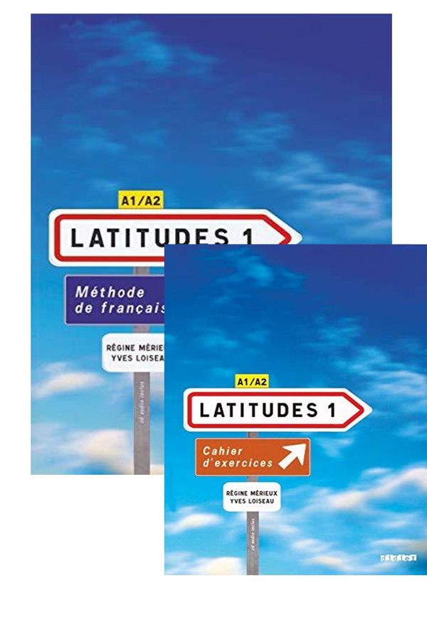 Latitudes 1-A1/A2  Textbook+Workbook+CD Audio (2 Book Set)