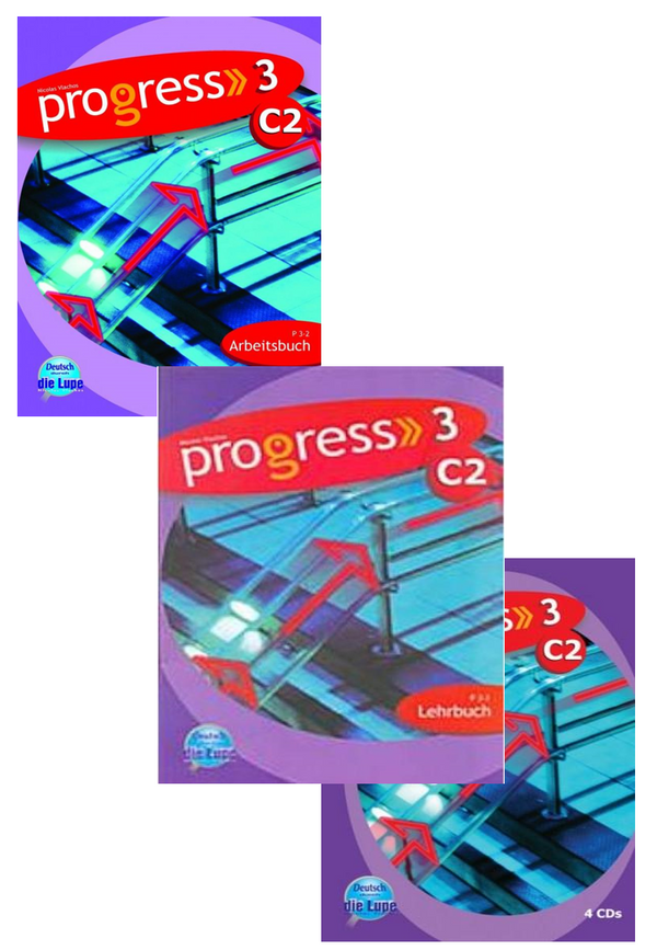 Progress 3 (C2) neu Arbeitsbuch+Lehrbuch+4-CDs-Set