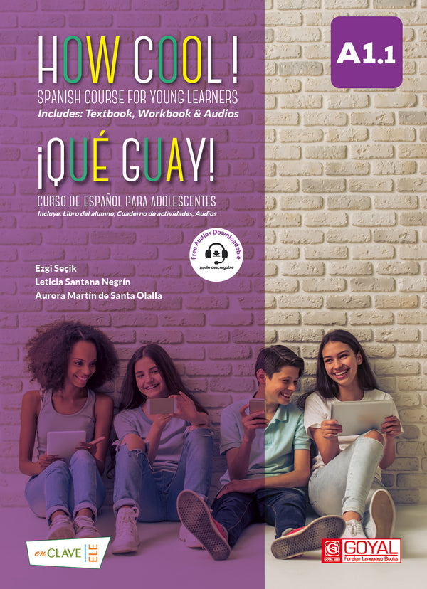 HOW COOL ! (¡QUÉ GUAY!) A1.1 - Textbook + Workbook (Audios Downloadable)