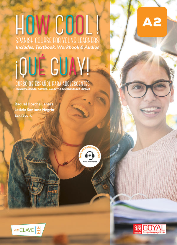 HOW COOL ! (¡QUÉ GUAY!) A2 - Textbook + Workbook (Audios Downloadable)