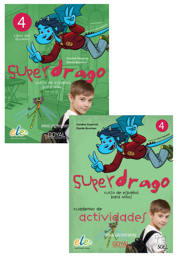 Super Drago 4 Textbook + Workbook