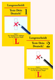 Teste Dein Deutsch Stufe 1+2 - Langenscheidt ( Set Of 2 Books )