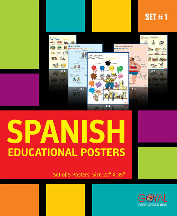 Spanish Eductional Posters Book 1