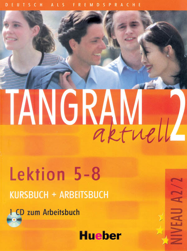 Tangram 2 Textbook + Workbook +   Lektion 5-8 (Audio Downloadable Only For Workbook )