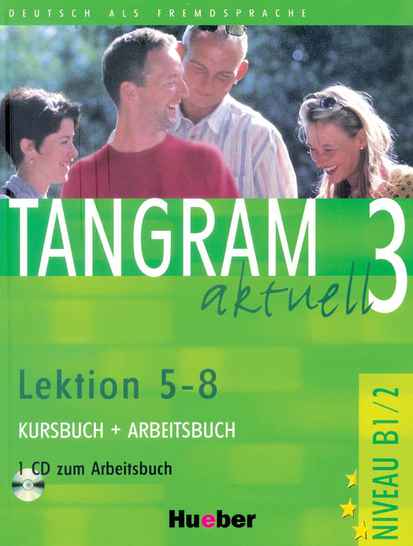 Tangram 3 Textbook + Workbook Lektion 5-8 (Audio Downloadable Only For Workbook )