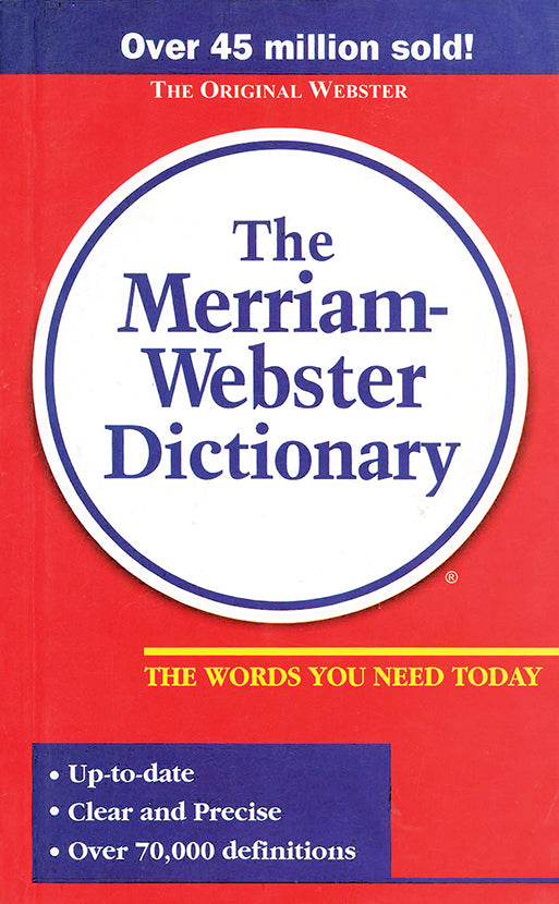 The Merriam Webster Pocket Dictionary