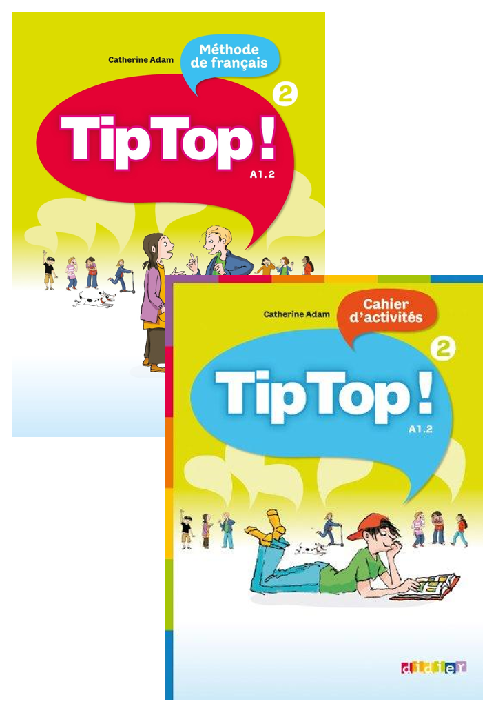 Tip Top ! 2 – Niveau A1.2 Livre De L'Élève+Cahier D'Activités