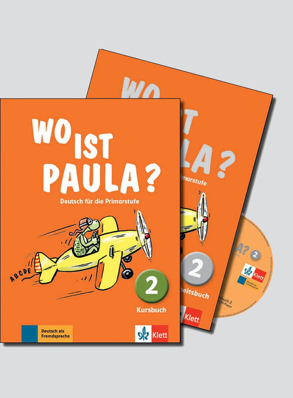 WO IST PAULA ? - 2 Kursbuch+Arbeitsbuch (2 Book set)