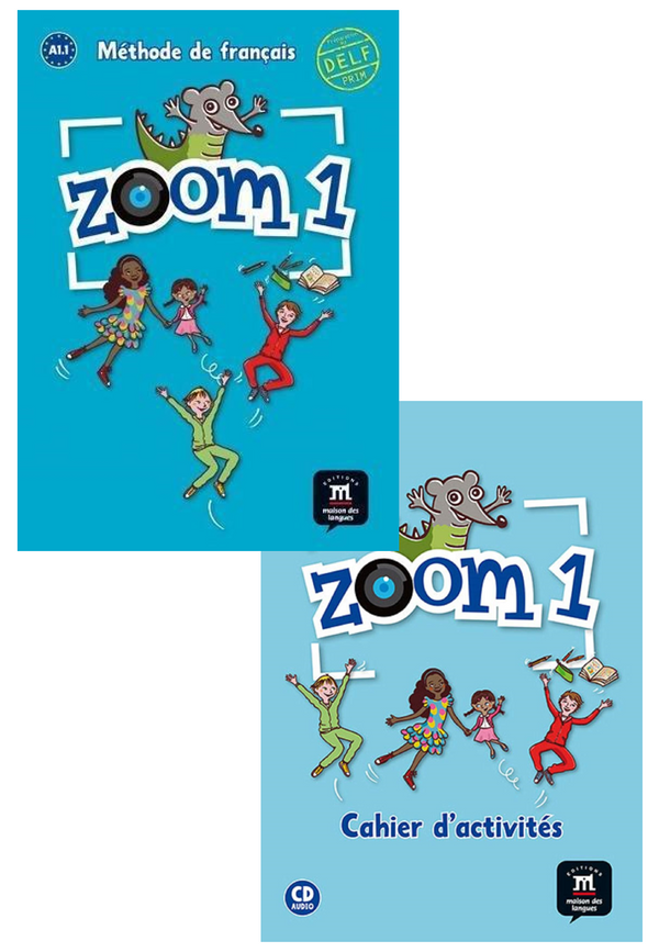 Zoom – 1 Livre De L'Élève+Cahier D'Activités Fle + Cd Audio