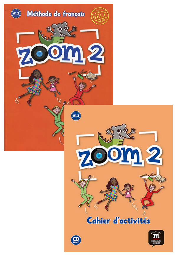 Zoom – 2 Livre De L'Élève+Cahier D'Activités Fle + Cd Audio