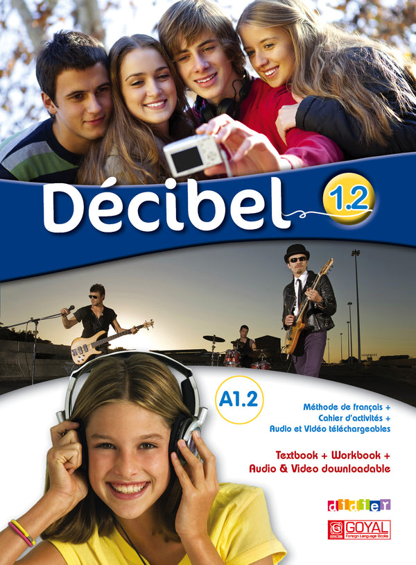 Décibel A1.2 Textbook + Workbook + Audio & Video Downloadable