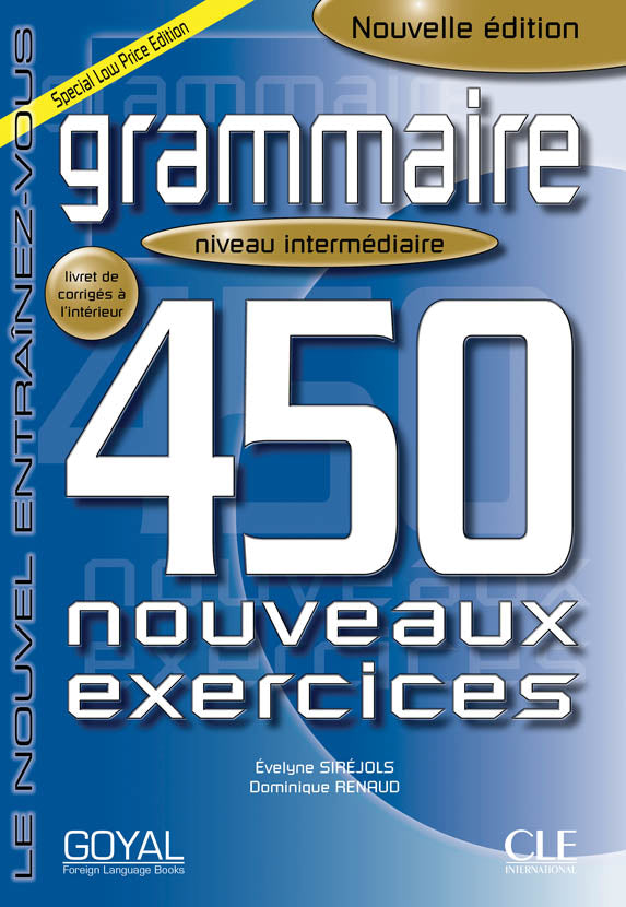 Cle Grammaire 450 Nouveaux Exercises Intermediate