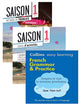 Saison 1-A1+Livre De L’Élève+Cahier D’Activités+Easy Learning French Grammar and Practice( 3 Book Set)