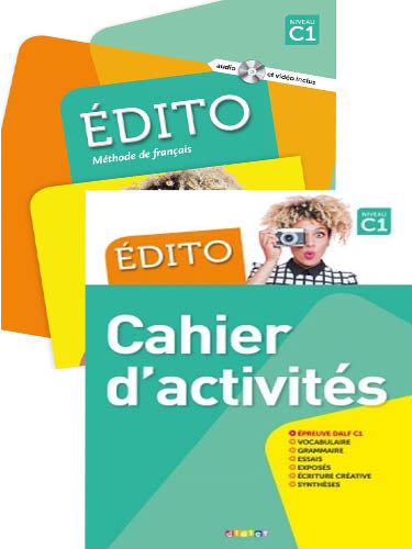 Edito 5-C1 Textbook+Workbook+CD+DVD (2 Book Set)