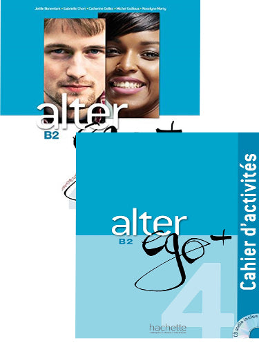 Alter Ego+4-B2 Textbook+Workbook+CD+DVD (2 Book Set)