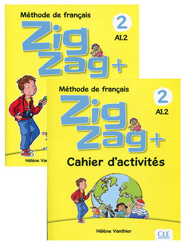 Zigzag – 2 A1.2  Livre De L Eleve Cd Audio+ Cahier D Activites