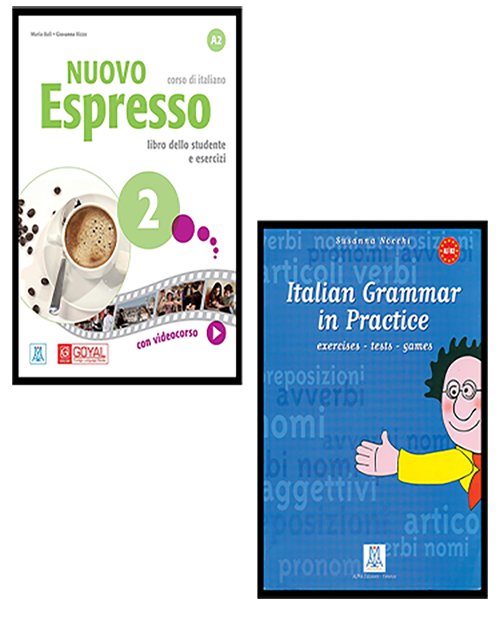 Nuovo Espresso A2 Libro + Grammar in Practice A1/B2 ( Set Of 2 Books)