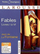 Fables Livres I A Vi-Jean De La Fontaine-Larousse